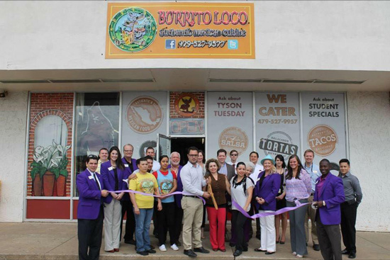 ribbon cutting at our opening